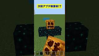 【マイクラ】次回アプデで追加されたら嬉しい新要素３選【嘘】#shorts