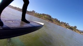 First Time Surfing a Go Foil Maliko