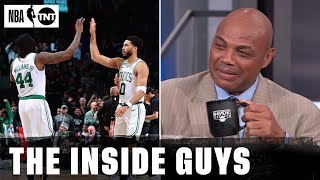 The Inside Crew Reacts To Boston's Commanding 2-0 Series Lead | NBA on TNT