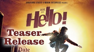 Akhil Akkineni's Hello Telugu Movie Teaser Release Date | Annapurna Studios | YOYO Cine Talkies
