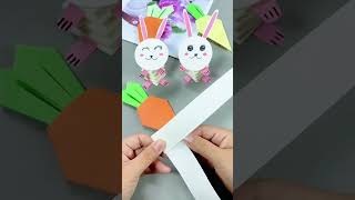 弹跳小兔子好可爱，和我一起学起来吧~#手工diy #手工 #diyideas #diycrafts #diy #diyprojects #手作diy #原创手作