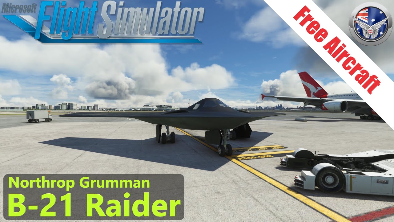 Northrop Grumman B-21 Raider - Freeware Aircraft For Microsoft Flight ...