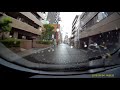 【ドラレコ】大阪を最強台風が直撃！！決死の走行動画です！ part.1（リア）