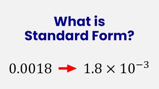 GCSE Maths: Standard Form Explained (Step-by-Step Guide)