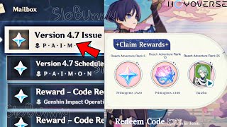 🎁DONT MISS!! MORE PRIMOGEMS And REDEEM CODE For 300 FREEMOGEMS From HOYOVERSE - Genshin Impact