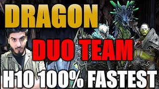 Artak + Staltus! Dragon Hard 10 Duo! Free To Play Strategy. Raid Shadow Legends