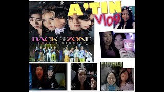 [A'TIN VLOG] SB19 Back In The Zone Concert (Before and After)