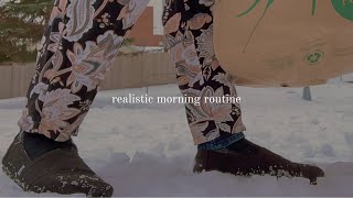 diary 6: 5AM Winter Cozy Morning Routine { Silent Vlog } | Slow Living Vibes ✨