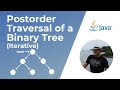 Iterative Postorder Traversal of a Binary Tree | Implementation