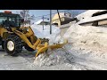 タイヤショベル（除雪ドーザ―）