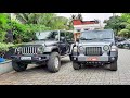 क्यों जीप ने महिंद्रा को कोर्ट में घसीटा। mahindra thar vs jeep wrangler thar u0026 wrangler