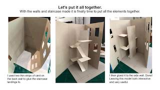 How To Make a Simple Architectural Model  Narrated Version.