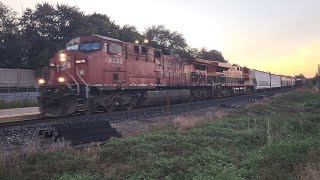 AC44CW Repeat! CP 135 - 9836W at Streetsville - September 27, 2024