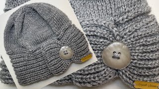 GORRO DE TRICÔ BRIOCHE - TODOS OS TAMANHOS