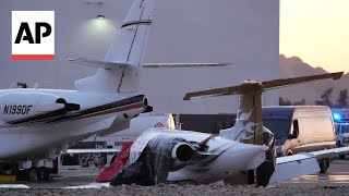 WATCH: Aftermath of Scottsdale Airport plane crash in Arizona