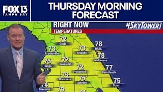 Tampa Weather | Thursday morning forecast