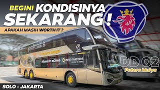 AKHIRNYA BUS INI JALAN AKAP LAGI ‼️Trip Solo - Jakarta with Putera Mulya Double Decker Scania K410iB