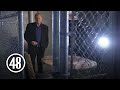 A rare look inside a police evidence cage