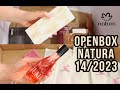 OPENBOX NATURA 14/2023: FRESCOR EKOS TUKUMÃ + CONHECI KAIAK O2 + LUNA ILUMINA + AMOSTRAS