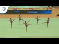 Estonia - 2018 Rhythmic Europeans, 5 hoops final