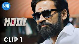 Kodi Movie Scenes | Karunas and his urge for politics though being differently abled | Dhanush