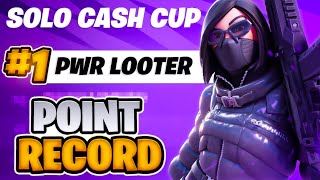 1st Solo Cash Cup (point record)