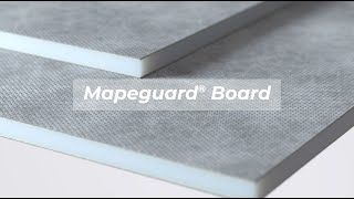 Mapeguard Board waterproof foam backer board