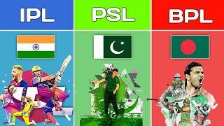 IPL Vs PSL Vs BPL Comparison 2023 || Ipl Vs Psl Comparison 2023 || Cricket Comparison #ipl #iplvspsl