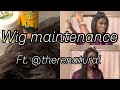 Wig maintenance and EASY GLUELESS install Ft. @therenatural (THE WIG FIX HEAD BAND)