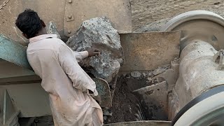 Stone Crusher Machine |shredding machine ASMR #trending #jawcrusher #rockcrusher #foryou #viralvideo