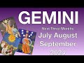 ♊️ Gemini Next Three Months July August September 2024 Be open trust life, say yes