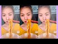 Mì phô mai trứng thịt hộp, Ăn món Hàn toàn màu vàng 🤤 | #shorts KIM KHÁNH NÈ Vitaminkk