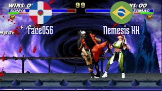 FT5 @umk3: face056 (DO) vs Nemesis XX (BR) [Ultimate Mortal Kombat 3 Fightcade] Feb 23