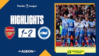 PL Highlights: Arsenal 1 Albion 2