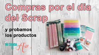 Compras Mi Tienda de Arte y probamos los productos. Unboxing MTDA. Compras scrapbook y manualidades