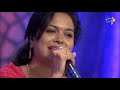 gaali chirugaali song sunitha performance swarabhishekam 18th february 2018 etv telugu