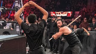 Roman Reigns fights security guards: On this day in 2019