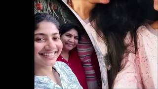 Actress and doctor Sai Pallavi with her family in lock down  - Sai Pallavi with her family