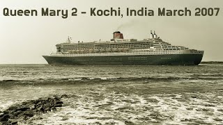 Ocean Liner Queen Mary 2 | Kochi, India | Throwback video from my Stock photo library