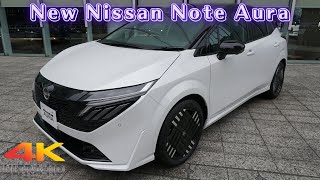 新型日産ノートオーラ 2025年モデル - NEW 2025 NISSAN NOTE AURA G - New Nissan Note Aura 2025 White Black