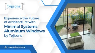 Huge Slimline Windows l Minimal Systems Aluminum Windows by Tejjsons