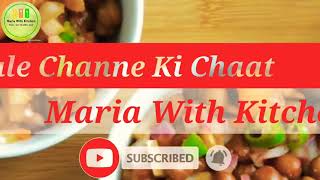 Chatpati Channa Chat By Maria With Kitchen (Ramzaan Special)