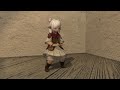 深呼吸 エモート ララフェル♀ ffxiv