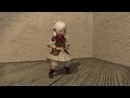 深呼吸 エモート ララフェル♀ ffxiv