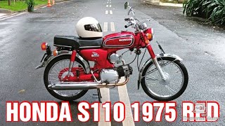 DIJUAL Honda S110 Benly 1975 Red (SOLD)