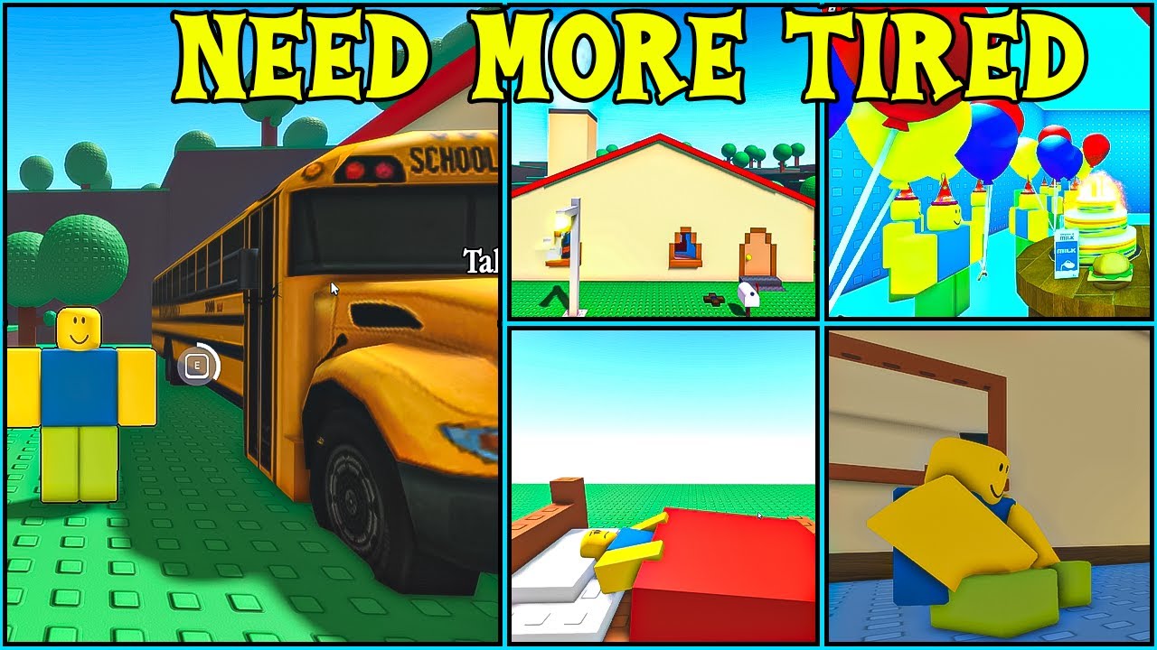 Need More Tired All Ending Roblox Youtube