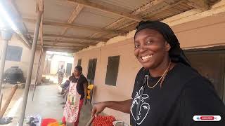 AFRICAN VILLAGE LIFE IN GHANA | Village food in West Africa | Anyako - Volta Region 🇬🇭