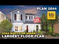 LARGEST KB Homes Tour in Henderson, Nevada | The Gardens at Inspirada | PLAN 2044