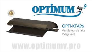 Ventilation Optimum OPTI KFA96 Ventilateur de faite | Ridge vent