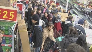 Shoppers go wild as Black Friday hits the UK